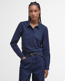 Lavender Tailored Long-Sleeved Shirt 