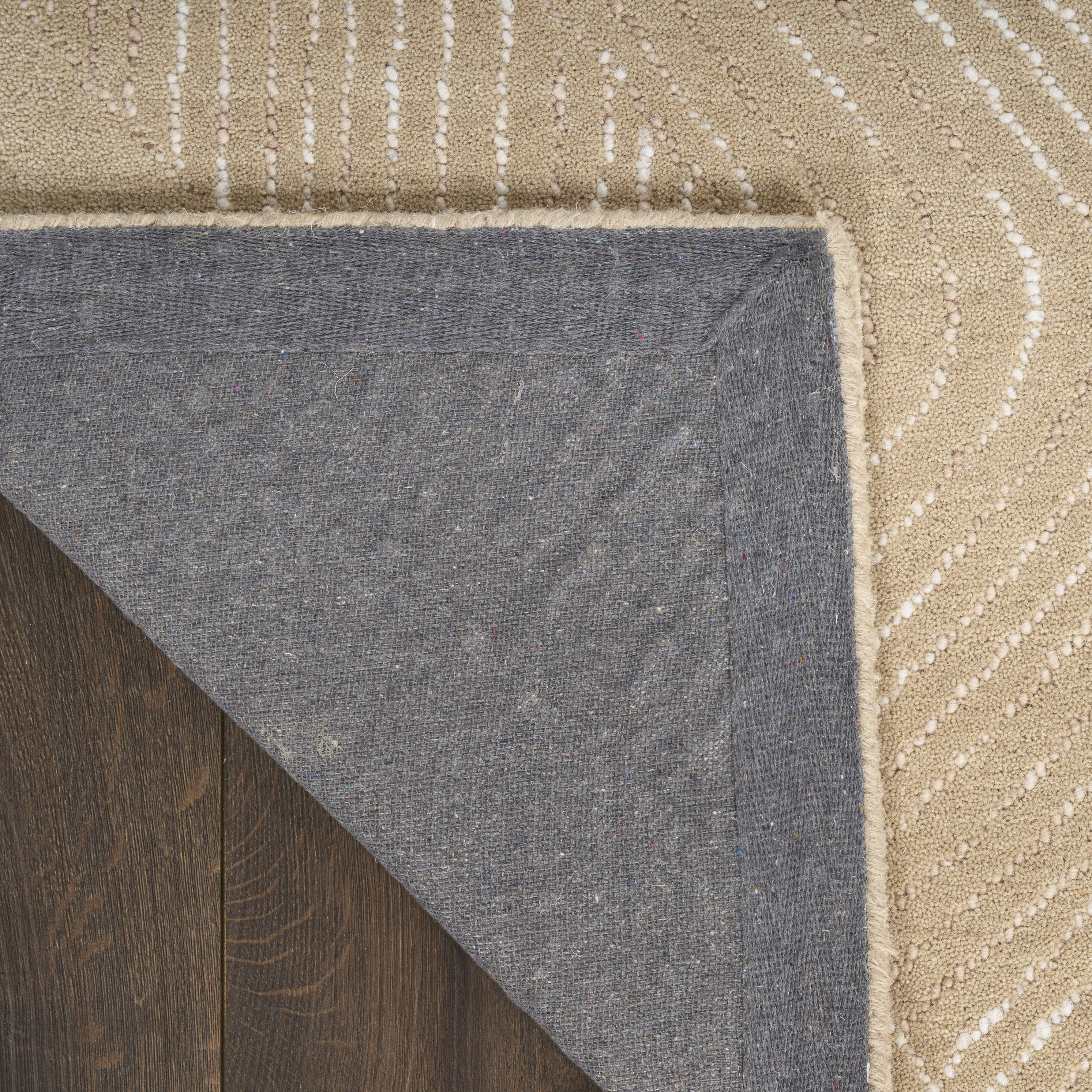 DKNY Pure Patterns 3'9" x 5'9" Camel Modern Indoor Rug