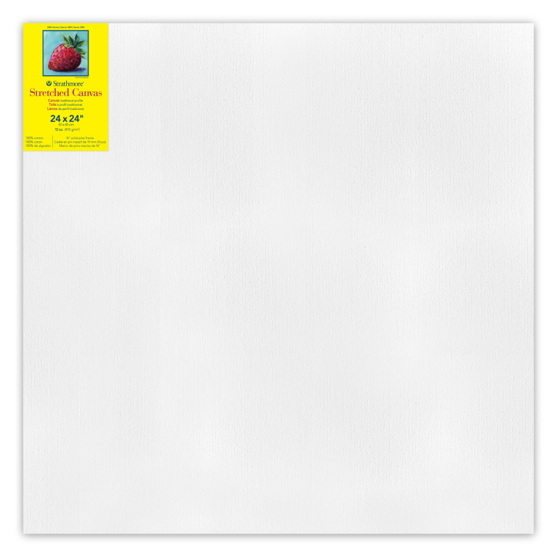 300 Series Traditional Stretched Canvas, 24x24 inch