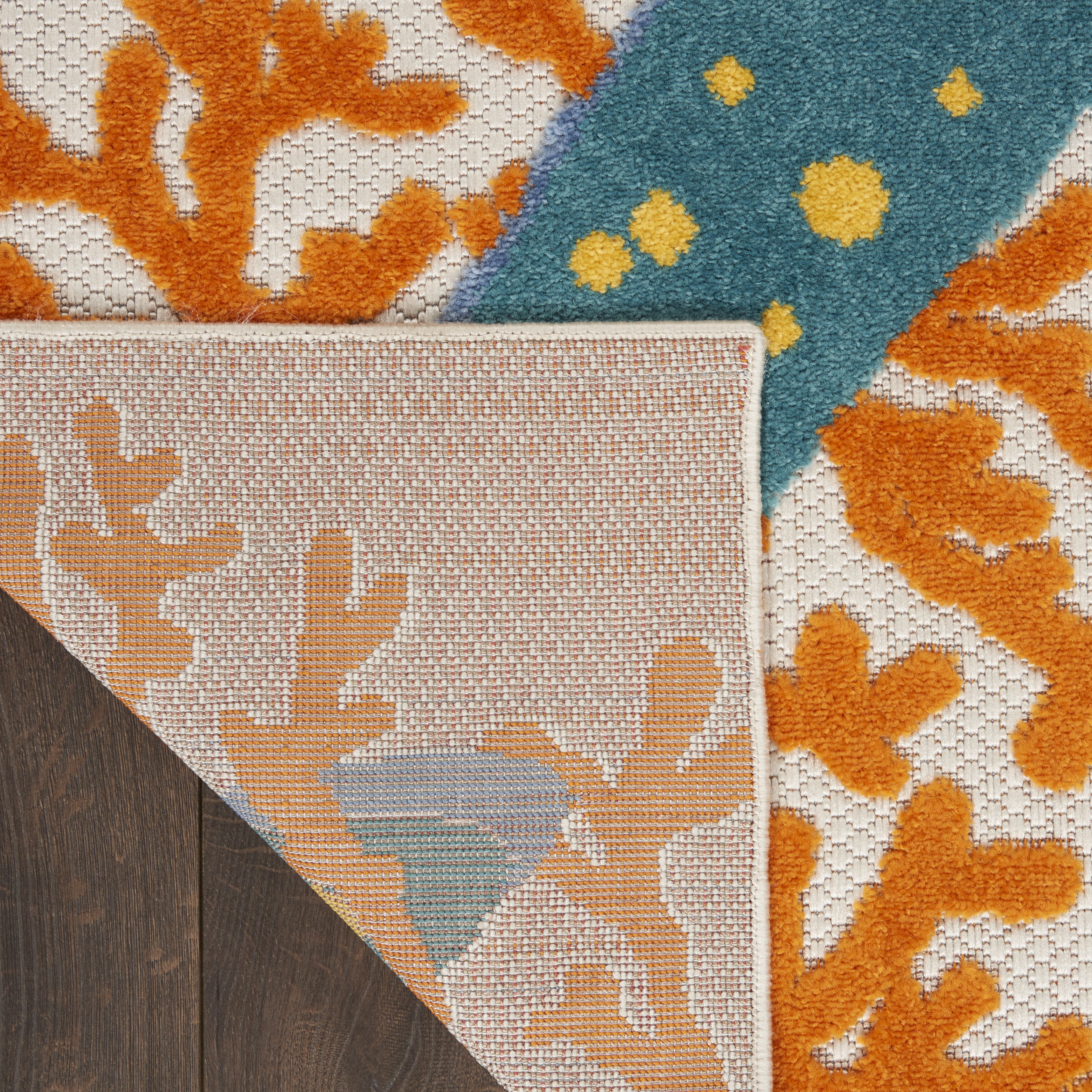 Nourison Aloha 9'6" x 13' Multicolor Coastal, Nautical & Beach Rug