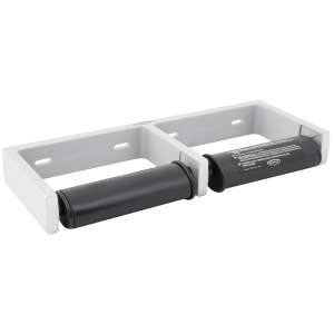 Bobrick, ClassicSeries®, Two Rolls, Standard Bath Tissue Dispenser, Satin Finish Cast Aluminum