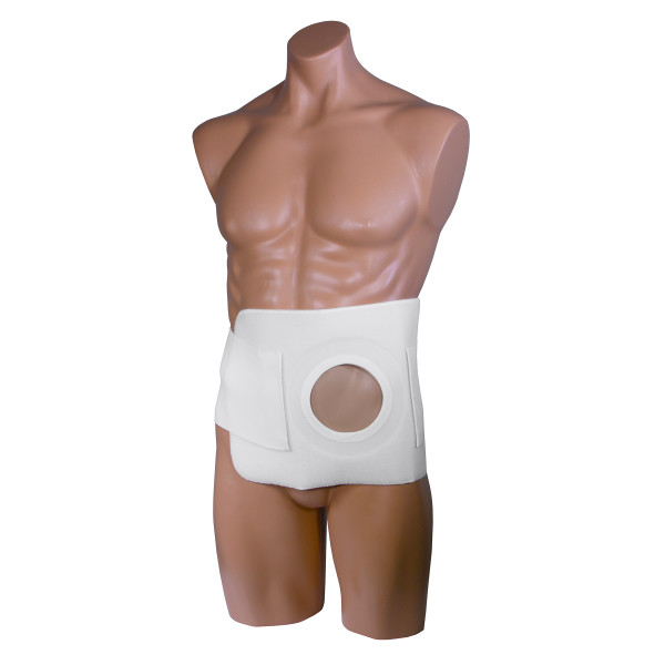 Ostomy Kit, Binder and Pad, 6 Inch Belt, 4 Inch Opening