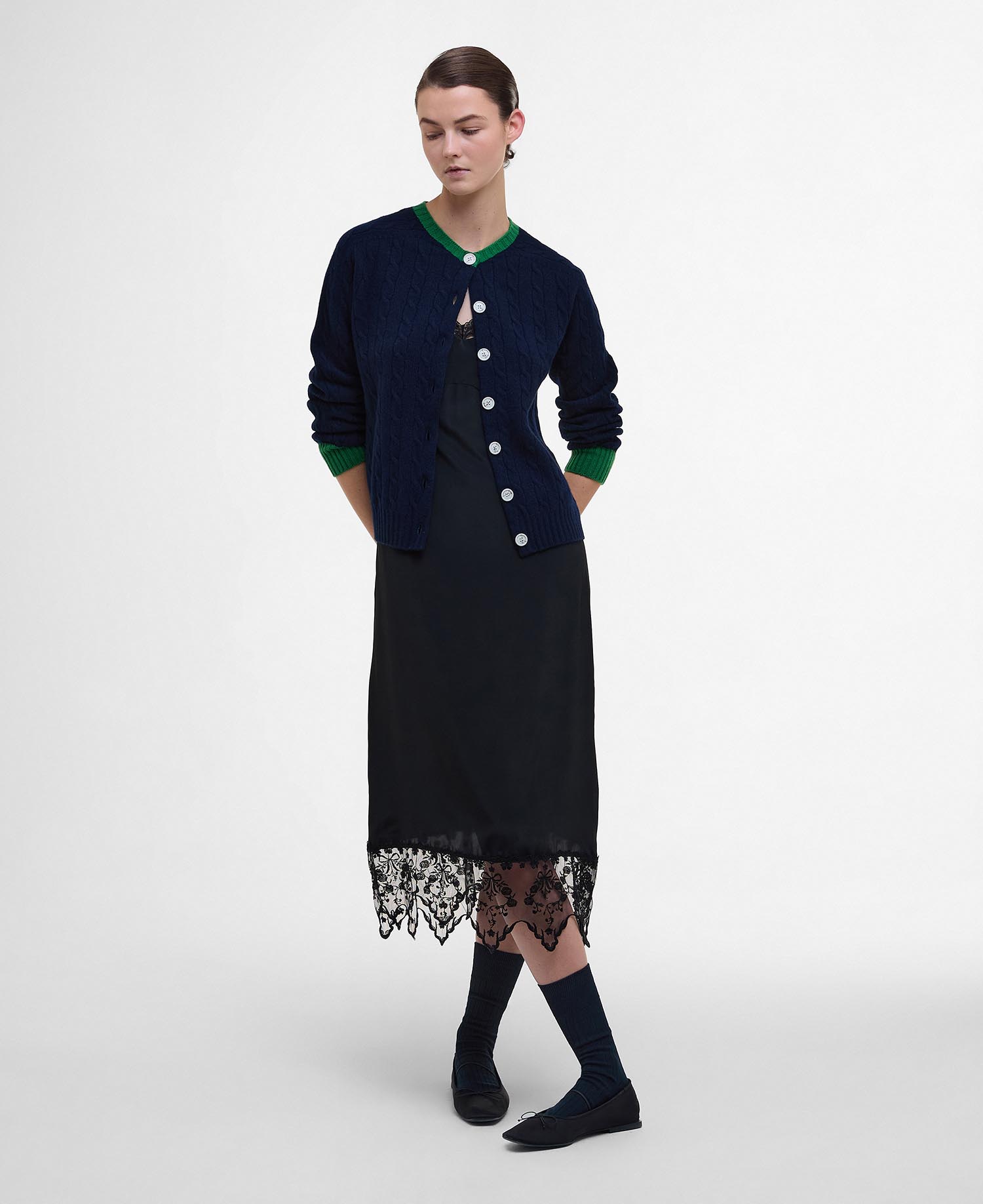Barbour The Edit by Alexa Sammie Cardigan image number 1