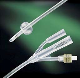 Lubri-Sil® Foley Catheter, 16 Fr., Medium, 5 cc, Three Way