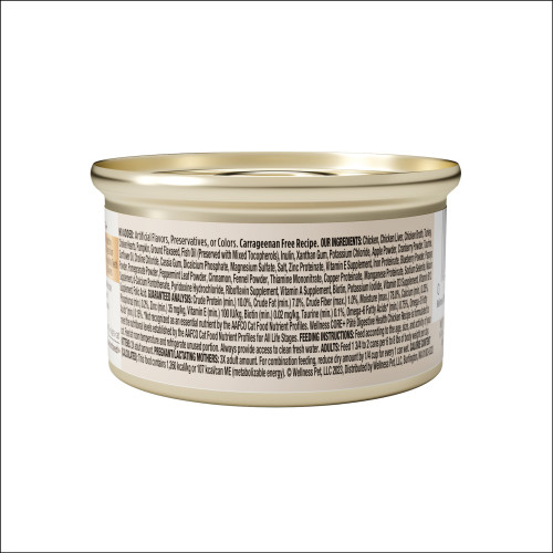 Wellness CORE+ Digestive Health Chicken back packaging