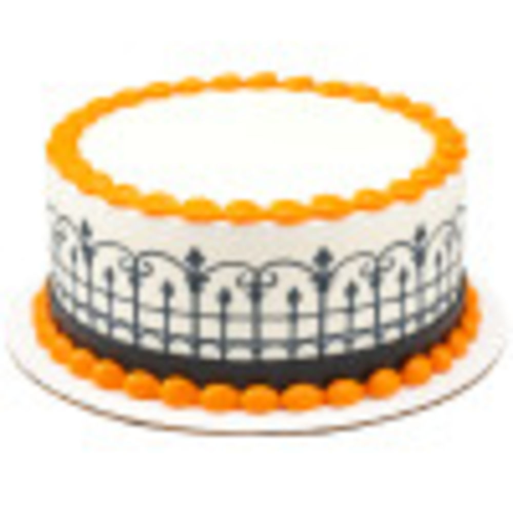 Image Cake Black Fence