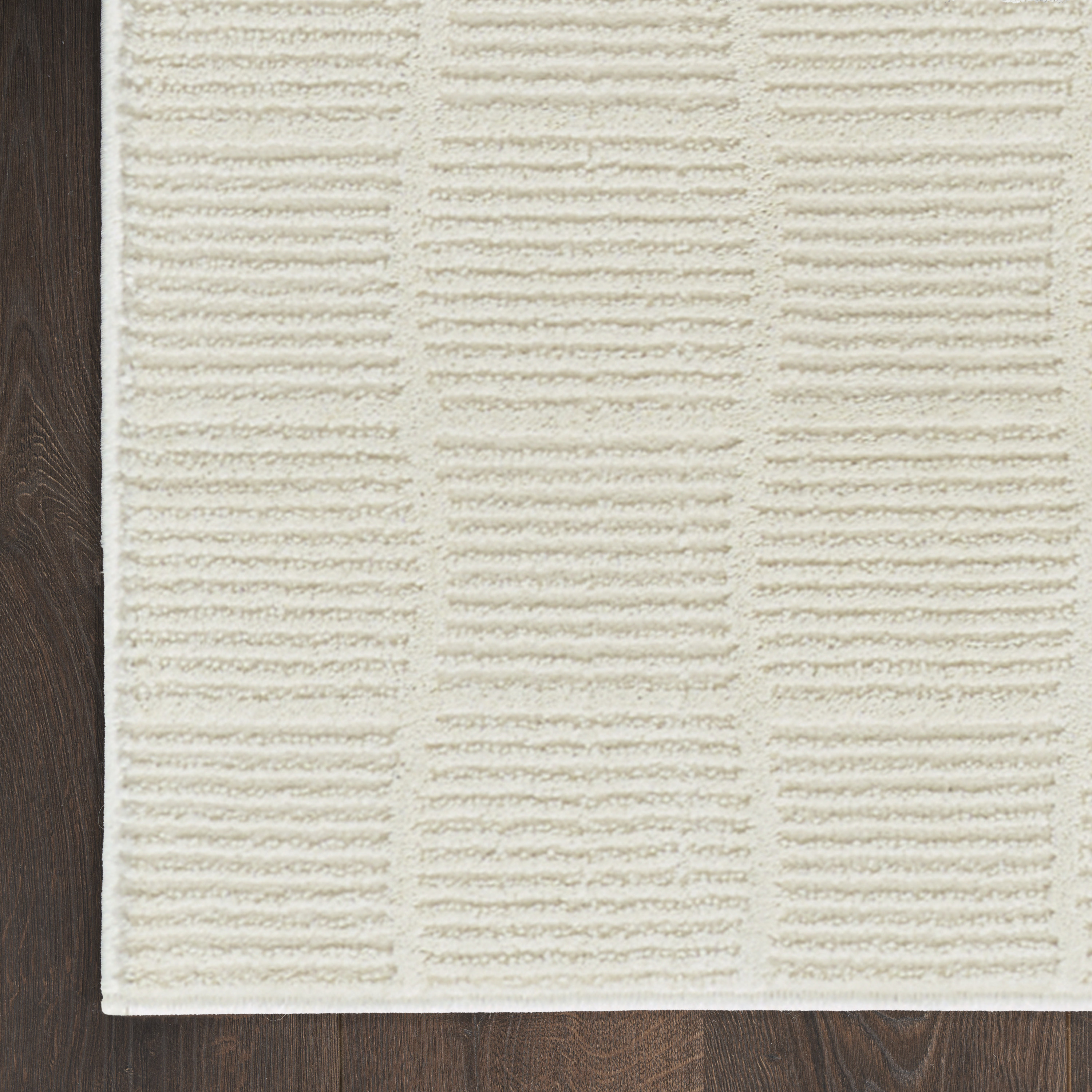 Nourison Eco Cycle 6'6" x 9'2" Ivory Modern Indoor Rug