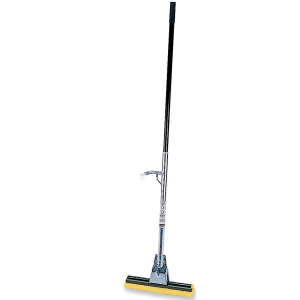 Rubbermaid Commercial, 12"W, Synthetic, Metal, Wet Mop