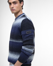 Vector Crew Neck Jumper Black
