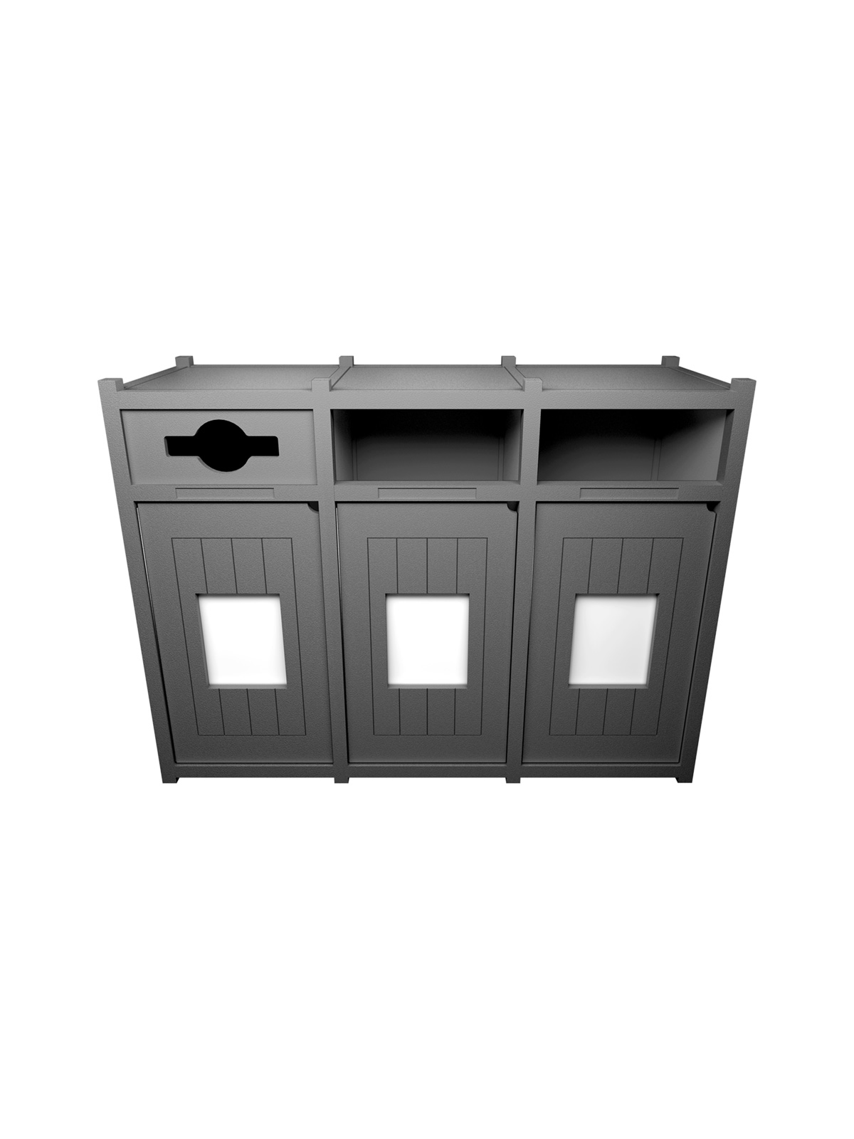 VISION – Triple – Unit – Mixed-Full-Full – Grey