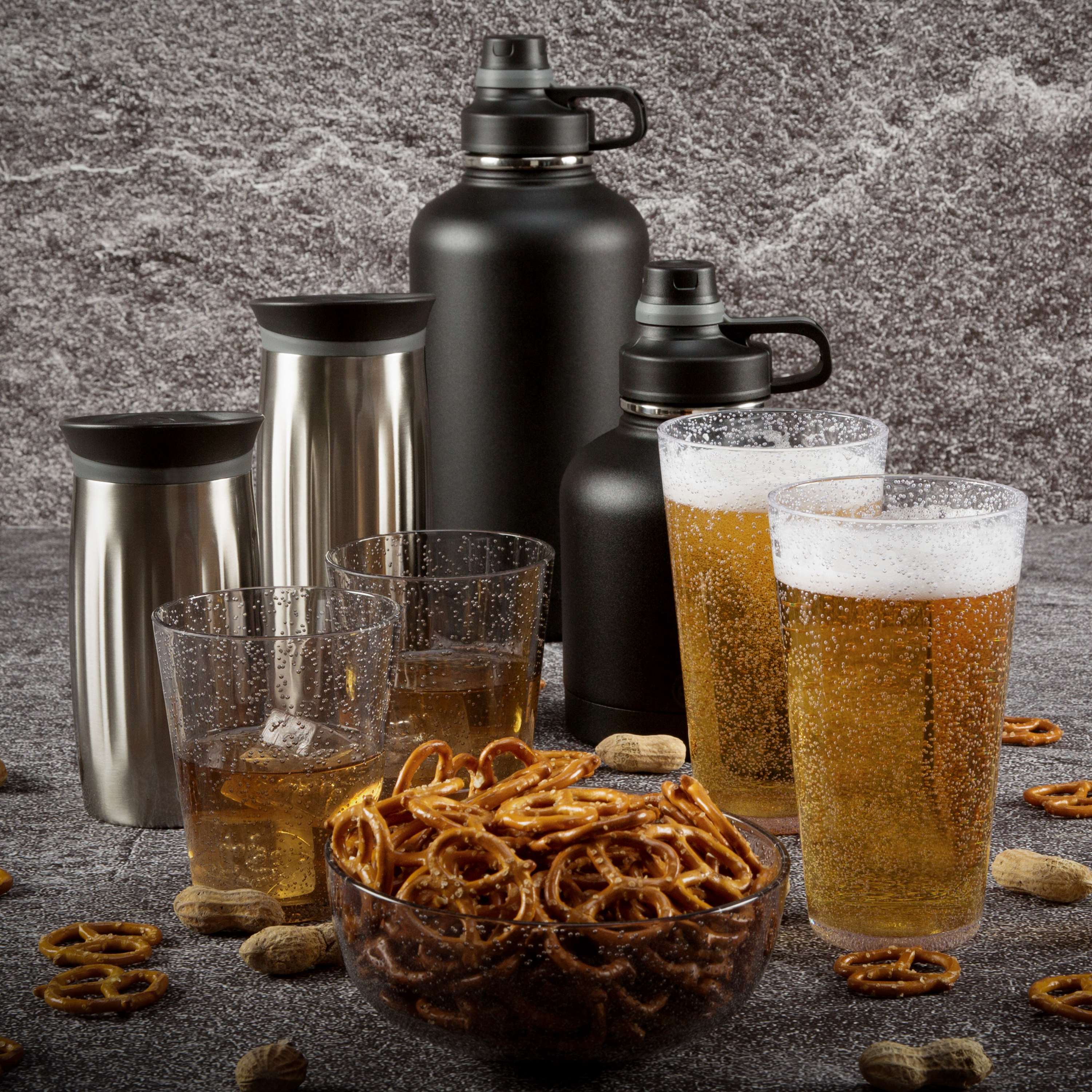 Spritz 23 ounce Highball Glass, Clear, 6-piece set