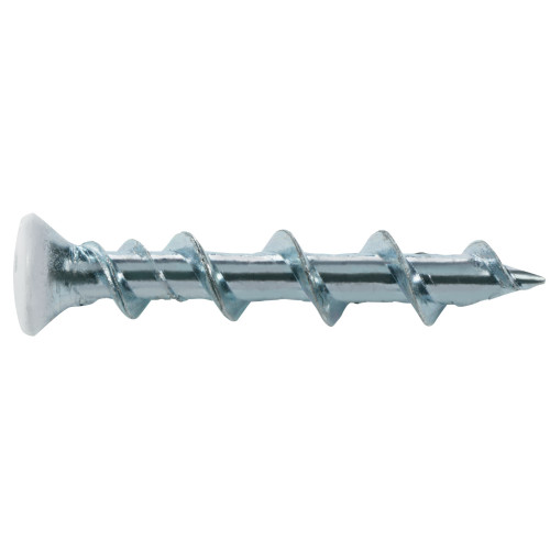 WALLDOG Screw & Anchor In One! White Pan Head Phillips 3/16