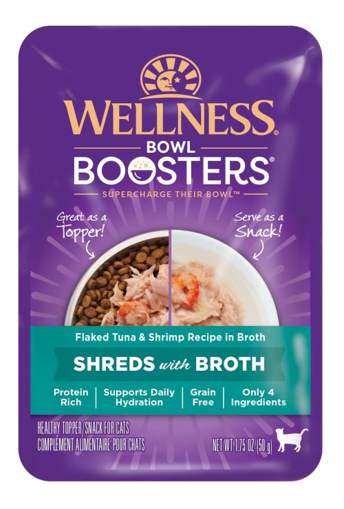 Wellness Bowl Boosters Tuna & Shrimp Front packaging