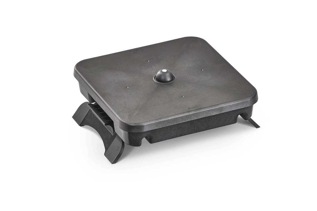 Two-well 120-volt modular drop-in dry induction hot well