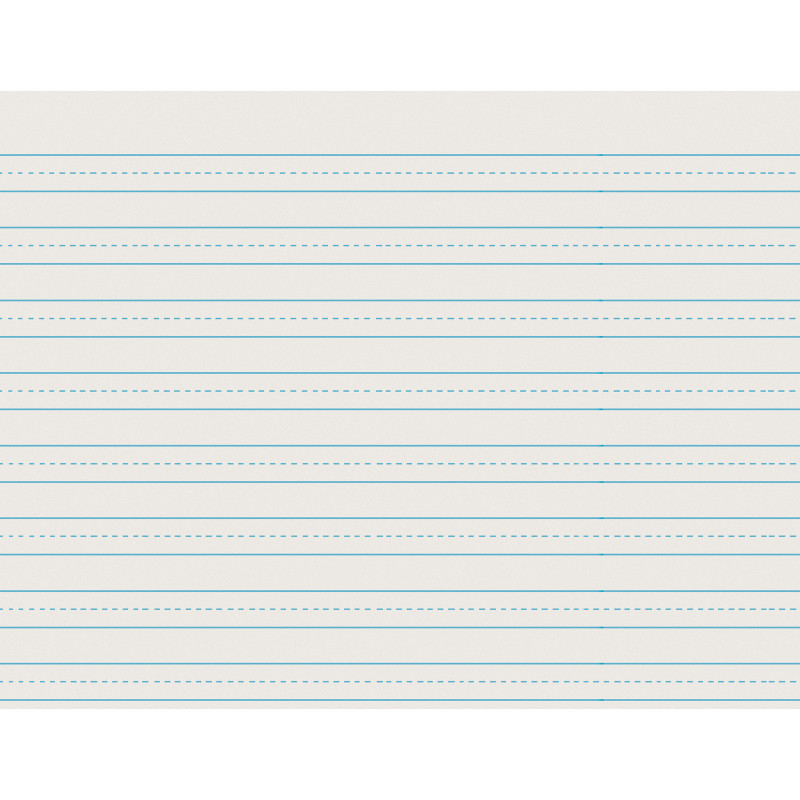 Newsprint Handwriting Paper, Skip-A-Line, Grade 3, 1/2" x 1/4" x 1/2" Ruled Long, 11" x 8-1/2", 500 Sheets