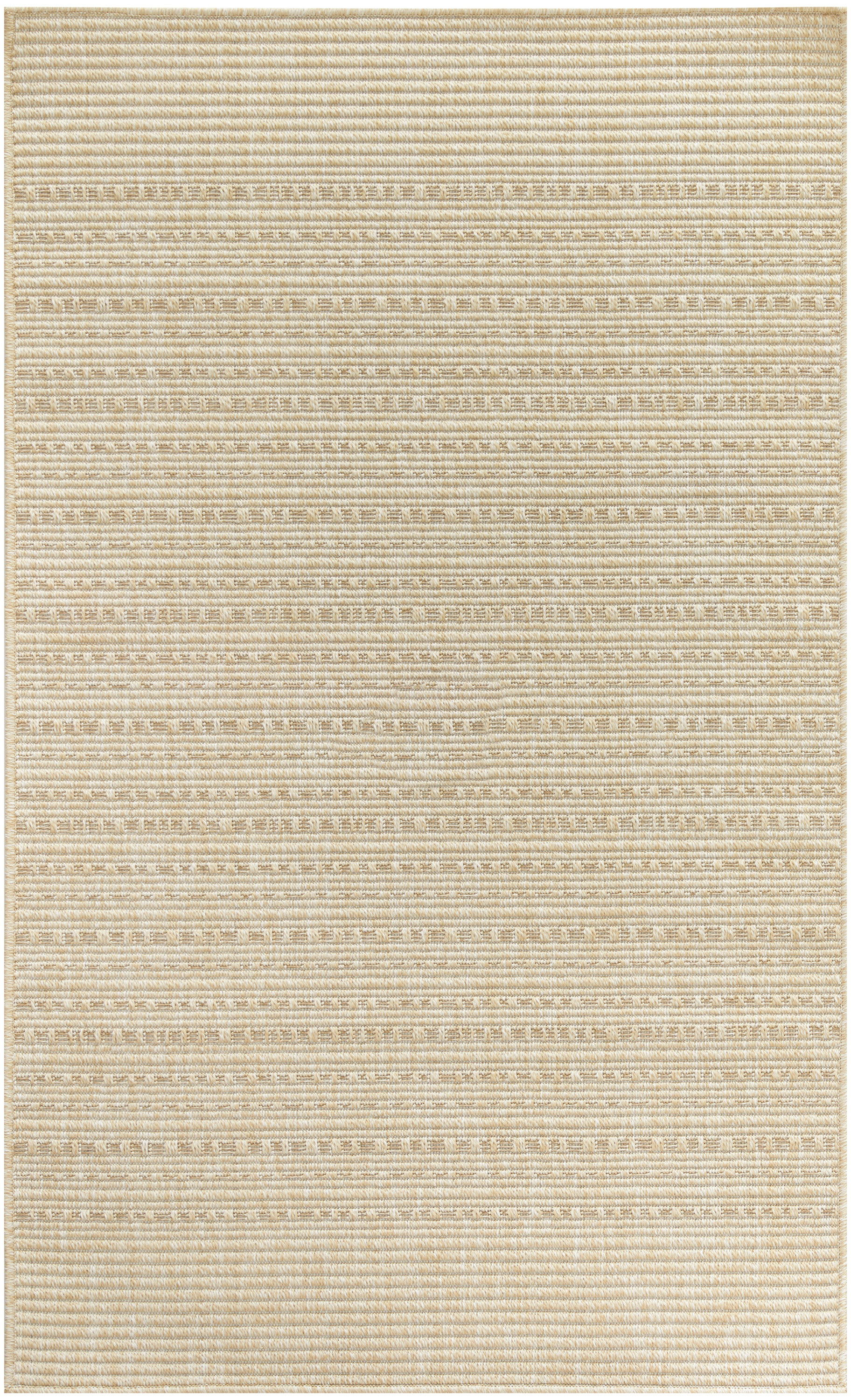 Nourison Tulum 3' x 5' Cream Outdoor Rug