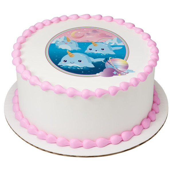 Narwhal PhotoCake® Edible Image®