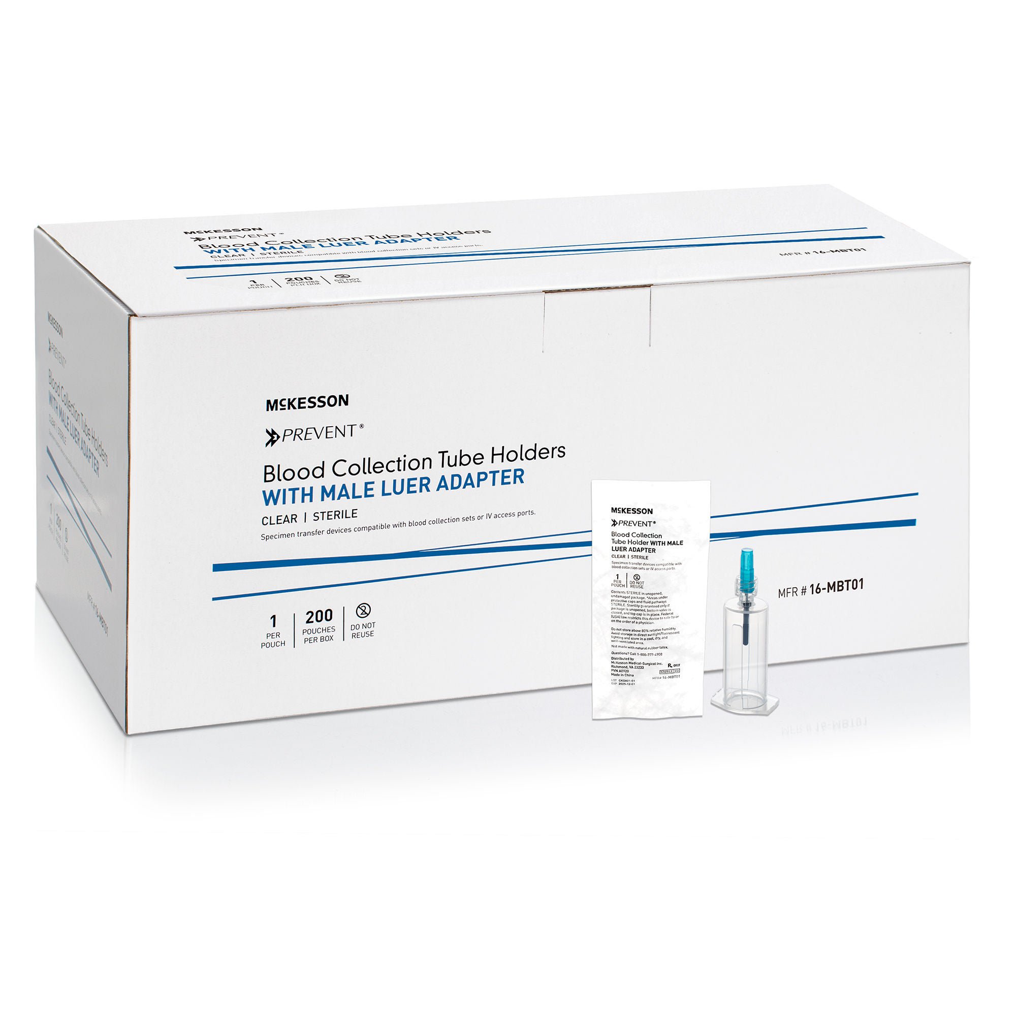 McKesson Brand DEVICE, BLOOD TRANSFER W/ML END STR (200/BX 4BX/CS)