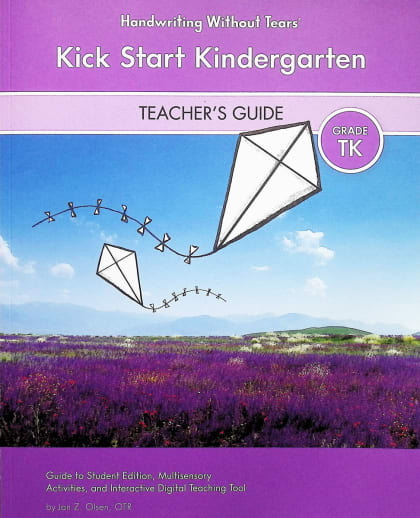 Handwriting Without Tears Kick Start Kindergarten 2025 Edition Teacher's Guide