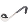 1-ounce one-piece heavy-duty stainless steel ladle with short Kool-Touch® handle