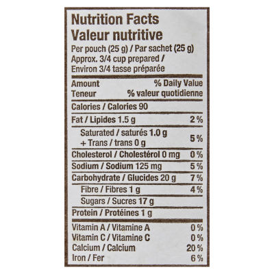 Baker's Hot Chocolate Powder Instant Singe Serve 25g 50 packets 2 boxes