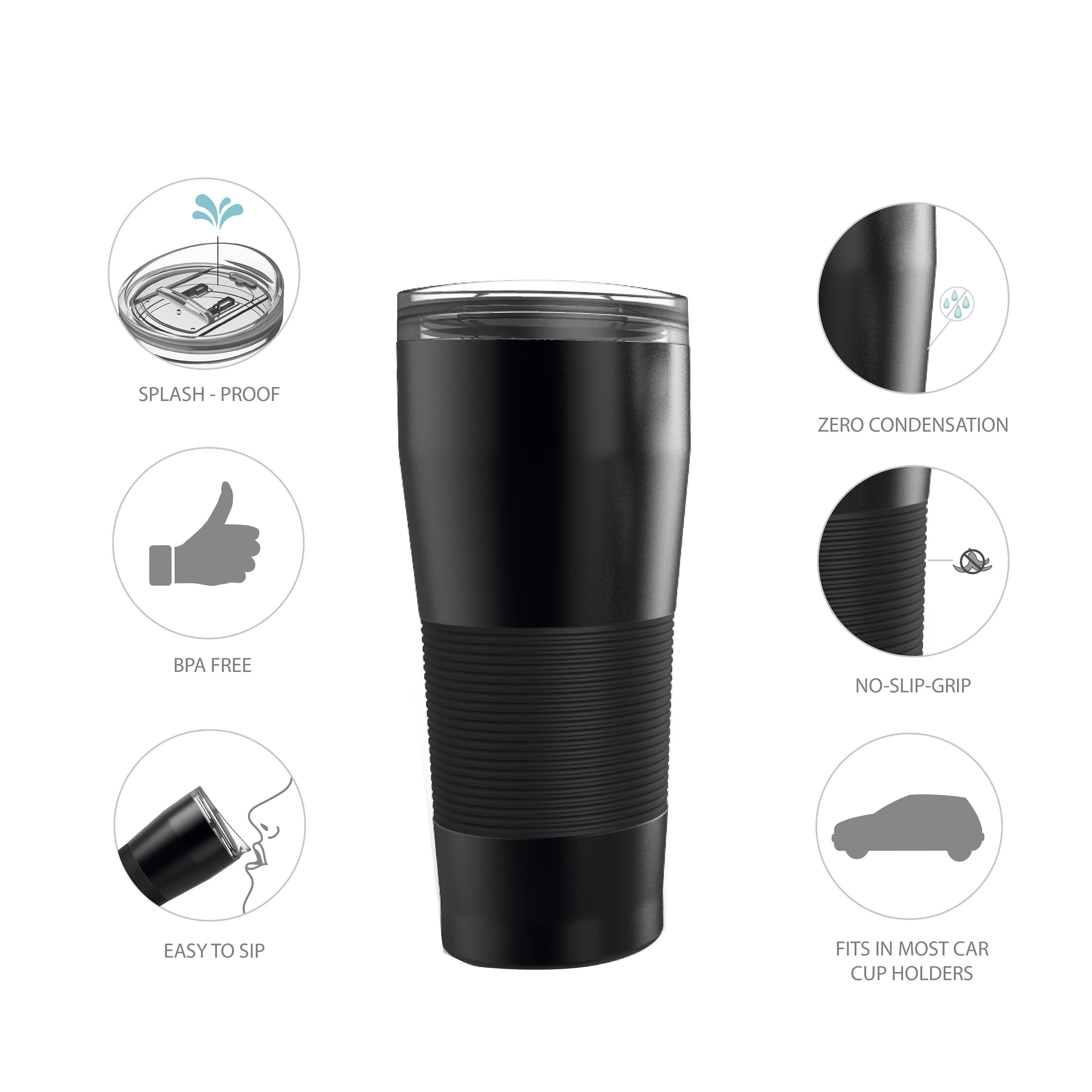 Disney 28 ounce Vacuum Insulated Stainless Steel Tumbler, Mickey Mouse slideshow image 5 Disney 28 ounce Vacuum Insulated Stainless Steel Tumbler, Mickey Mouse slideshow image 5