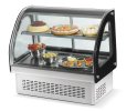 36-inch-wide 120-volt curved-front Cayenne® refrigerated drop-in display case with rear access
