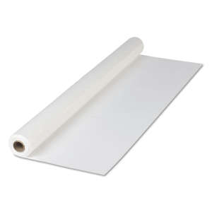 Hoffmaster, Plastic Roll Tablecover, 40" x 300 ft, White