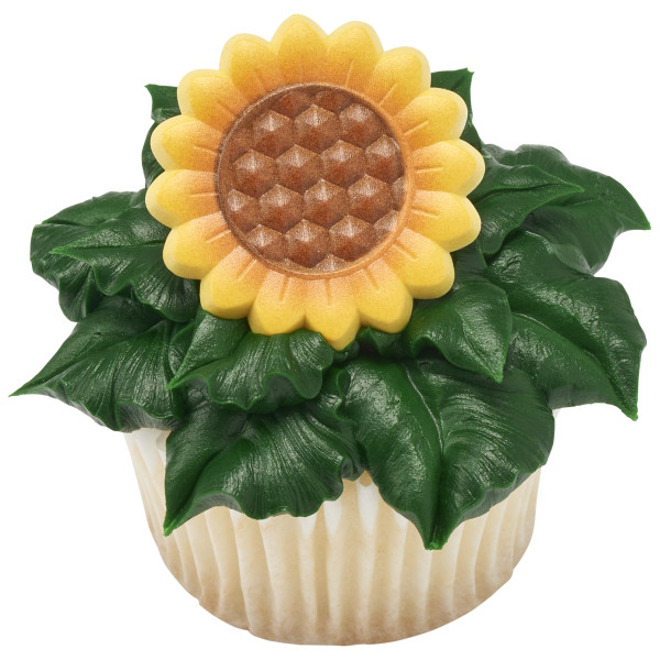 Sunflower Cupcake Rings