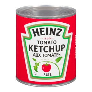 HEINZ Ketchup, boîtes en métal nº 10 – 6 x 2,84 L image