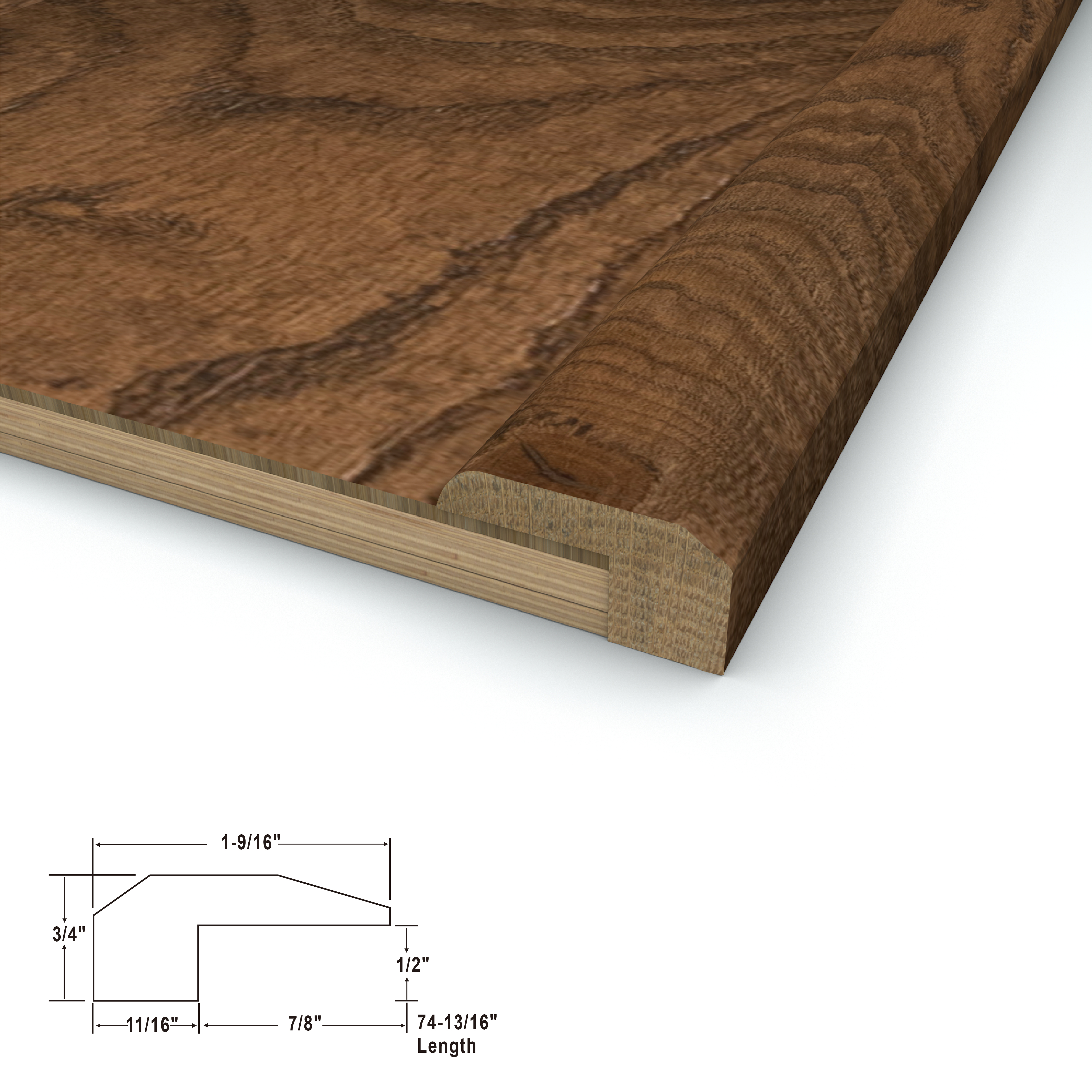 Rincon Reserve Cali Hardwoods Threshold view 3