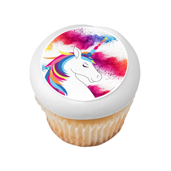 Rainbow Unicorn PhotoCake® Edible Image®