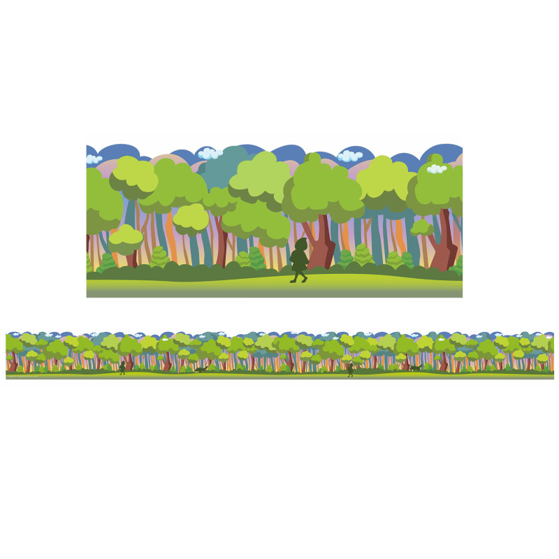 Once Upon A Dream Forest Extra Wide Die-Cut Deco Trim®, 37 Feet