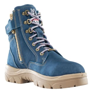 Product photo of Steel Blue Ladies Southern Cross Side Zip blue steel toes boots