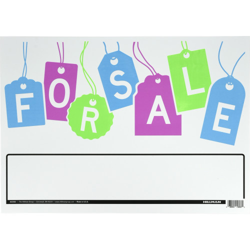 For Sale Sign with Graphics (10