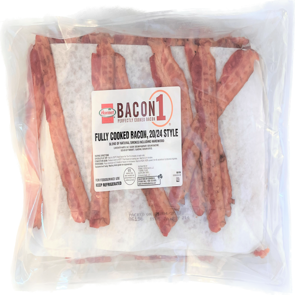 HORMEL(r) BACON 1(tm) 20/24 Style 288 Sl . C1CB - Front Center Inner Pack (Hi Res)