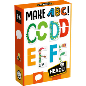 Make ABC! Two-Piece Alphabet Puzzle