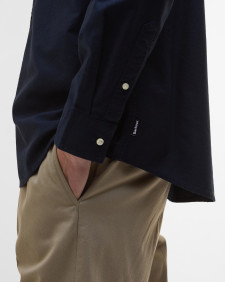 Dunand Oversized Long-Sleeved Oxford Shirt Classic Navy