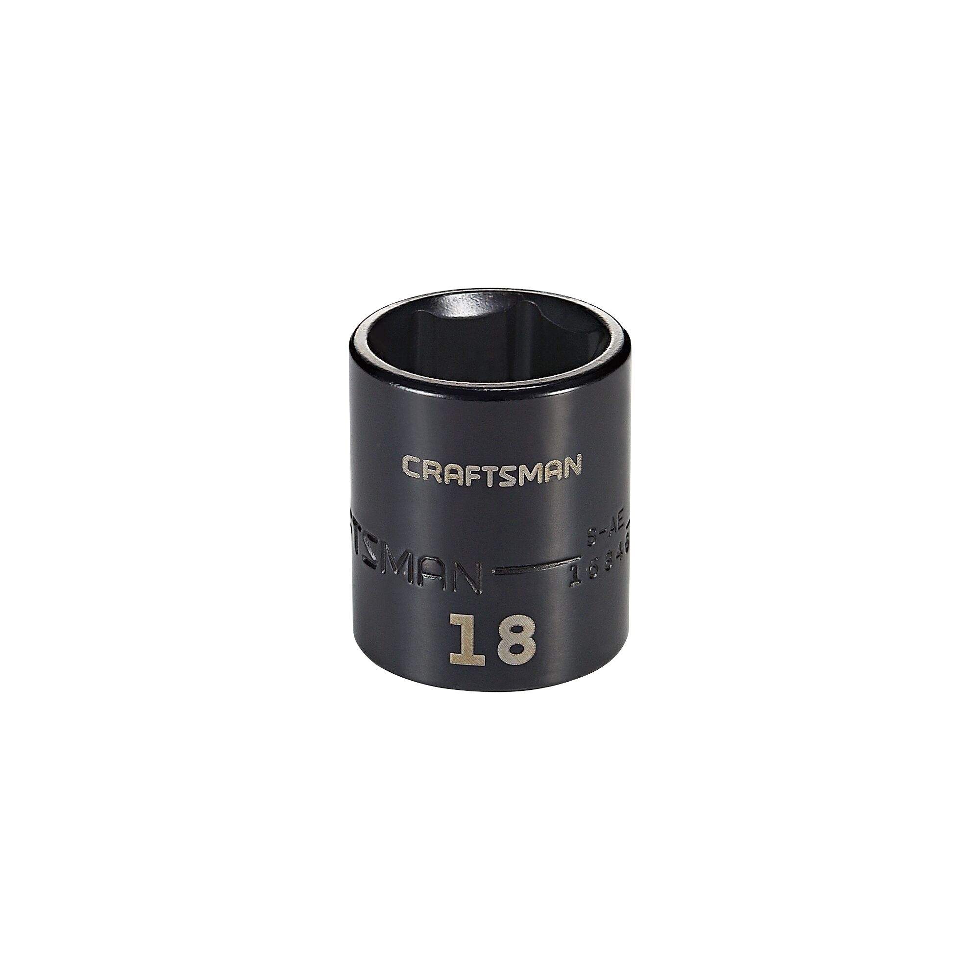3 eighths inch 18 millimeter metric impact shallow socket.