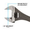 810NW 10-inch Adjustable Wrench