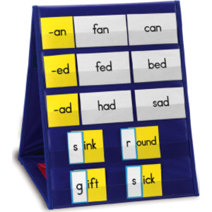 Double-sided Tabletop Pocket Chart