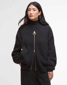 Milda Knitted Bomber Jacket 