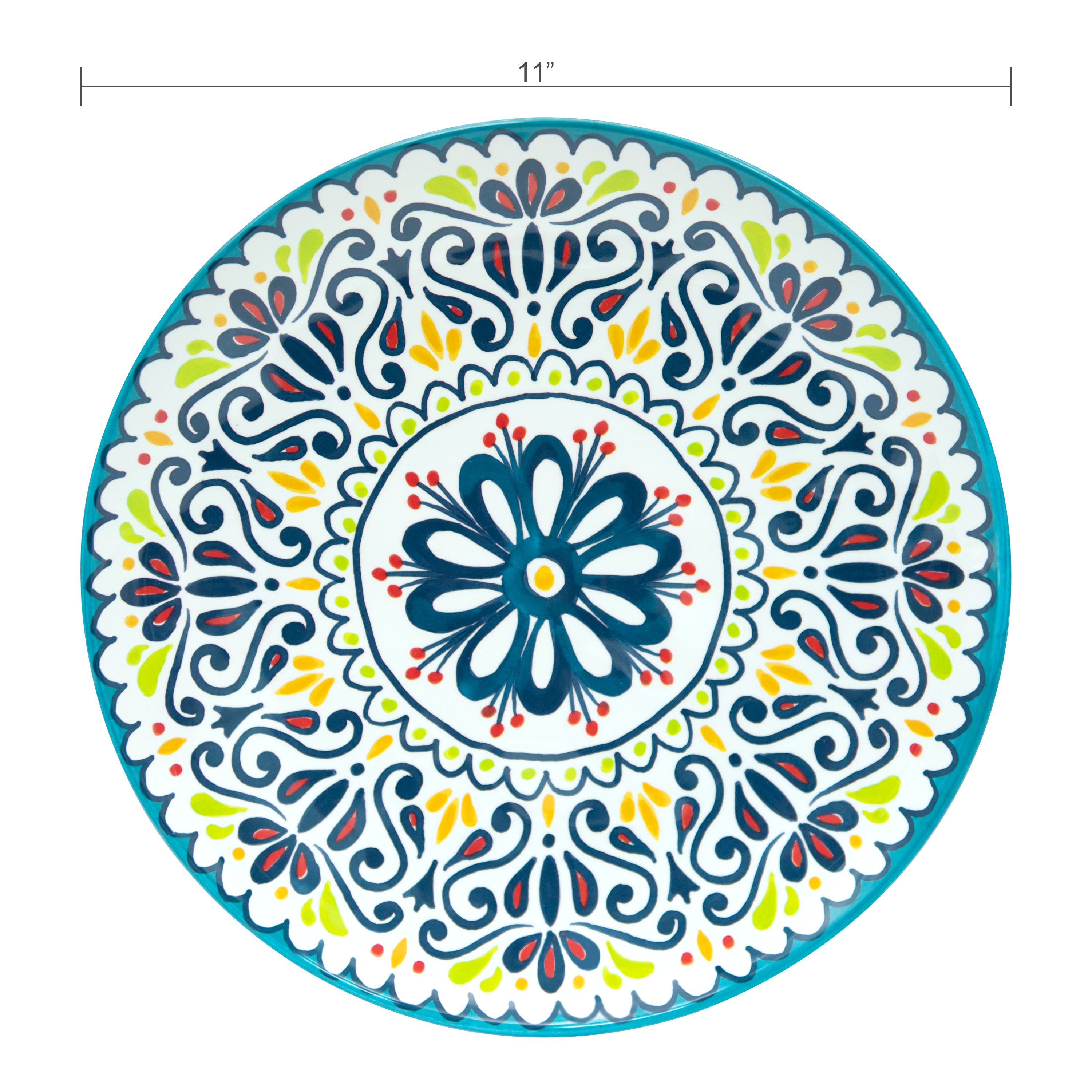 Medallion Dinnerware Set, Cool, 12-piece set slideshow image 6 Medallion Dinnerware Set, Cool, 12-piece set slideshow image 6