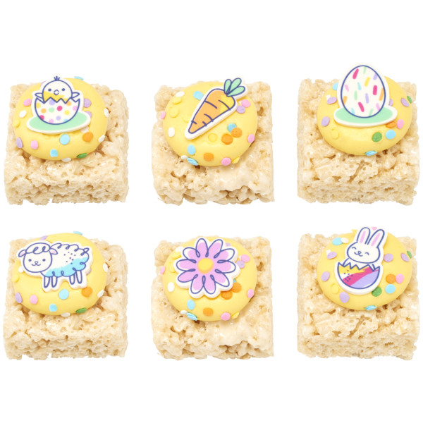 Doodle Bunny - Red 3 Free Sweet Décor® Edible Decorations