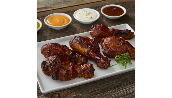 Tyson® Fully Cooked Hot BBQ Glazed Chicken Drumsticks_image_1