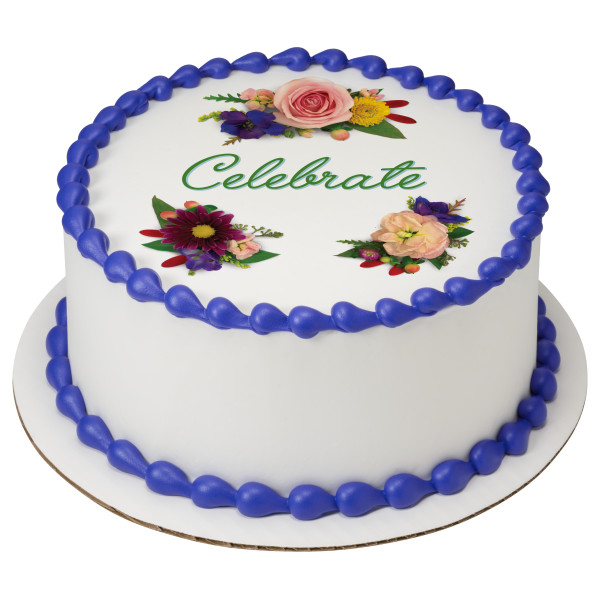 Fresh Flowers Variety Edible Image®