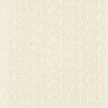 Cream-colored textured wallpaper, subtle vertical stripes and pebble-like embossing, covers the surface evenly; close-up neutral lighting with no other room features visible.