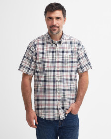 Drafthill Regular Short-Sleeved Shirt Classic Navy
