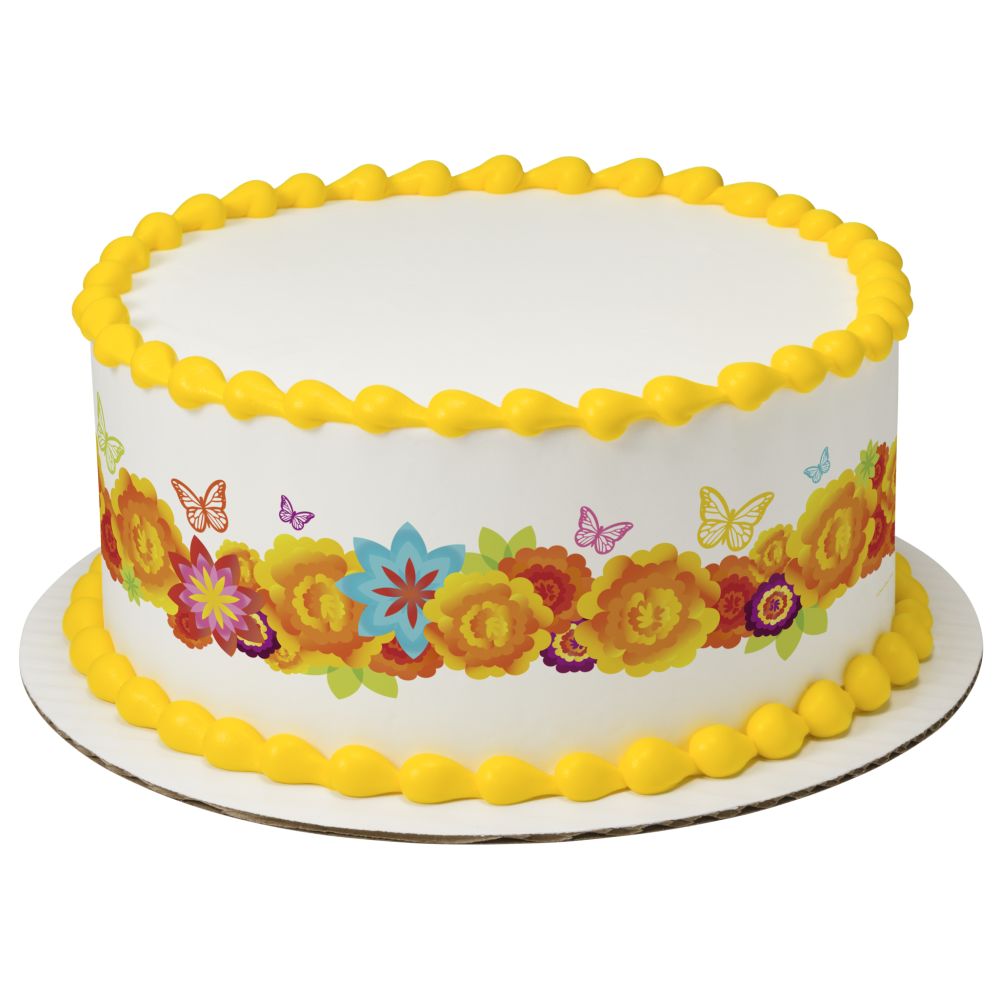 Image Cake Marigolds