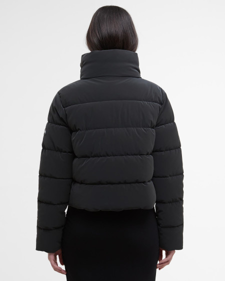 Pufferjacke Hudson Faux-Velvet